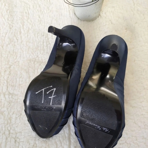 NEW Lulu Townsend indigo 4in heels shoes size 7 - Picture 5 of 9